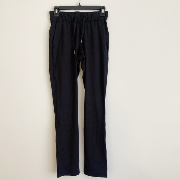 Lululemon On The Fly Black Jogger Athletic Pants - Picture 5 of 14